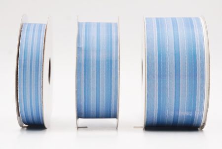 Світло-синій Смугастий Тканинний Риббон Набір_AI